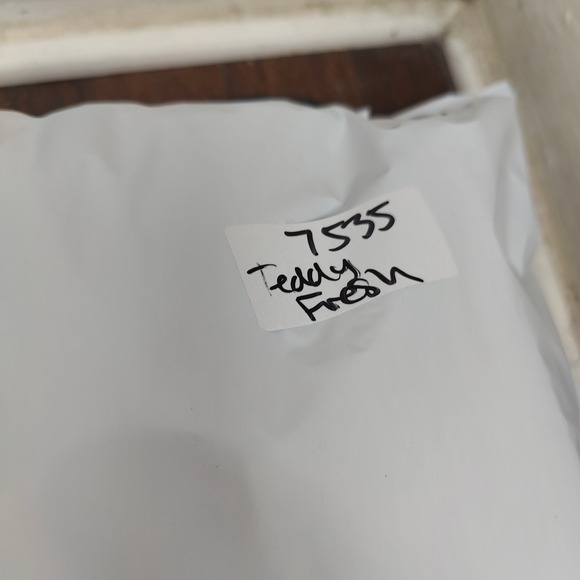 Teddy Fresh Hoodie Mens Medium Black Rainbow Sleeve Logo Pullover Sweatshirt - Picture 8 of 8